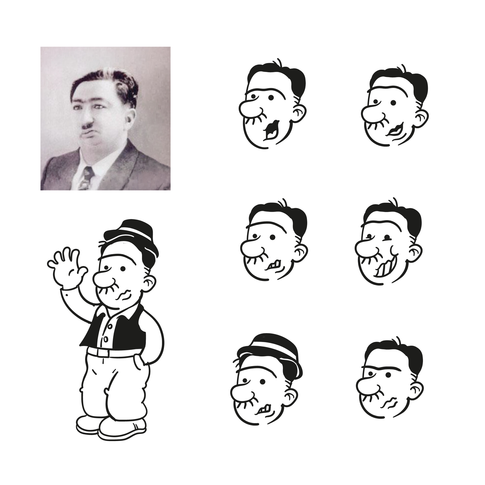 Bocetos de personaje
